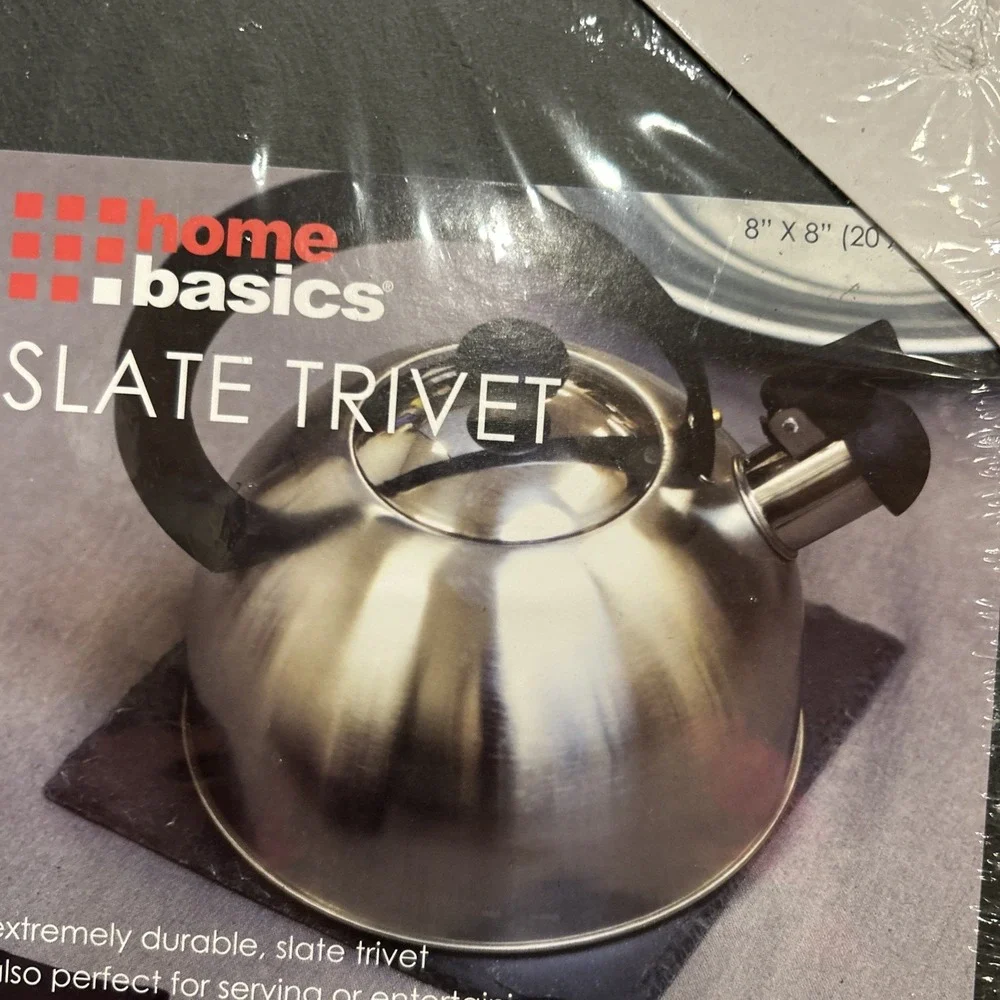 Home Basics Slate Trivet 8x8